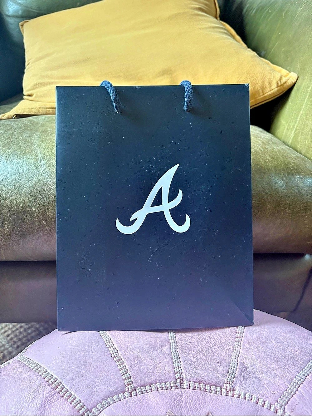 MLB Navy Atlanta Braves Gift Bag